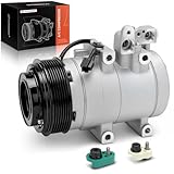 A-Premium Air Conditioner AC Compressor with Clutch Compatible with Kia Sorento 2002-2024