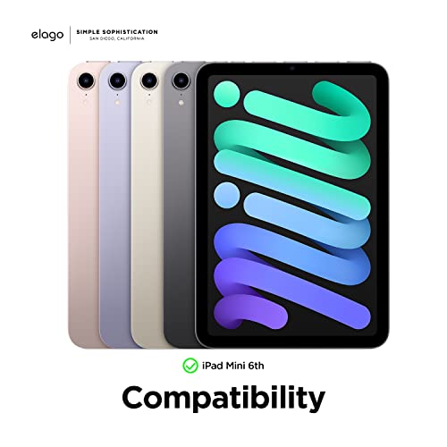elago Magnetic Folio Case Compatible with iPad Mini 8.3 inch A17 Pro, 6th Generation - Image 2