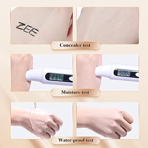 Ursoulney Mushroom Head Air Cushion Cc Cream - Bb Cream Foundation Makeup Moisturizing Concealer Long-Lasting, Cushion Foundation Full Coverage Self Adjusting For Mature Skin & All Skin Types thumb #6