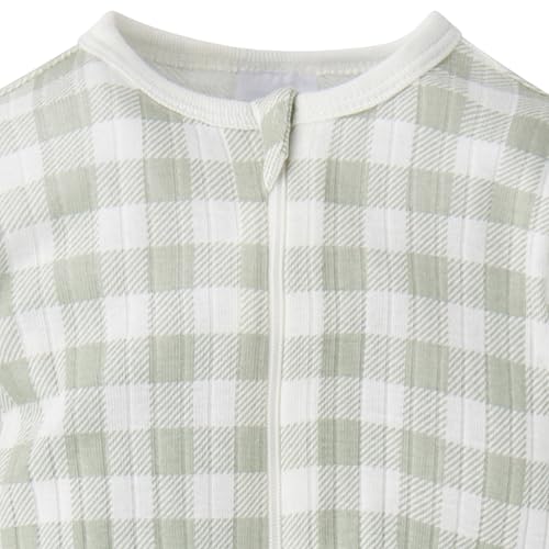 Image of Gerber baby-girls Baby Unisex 2-pack 2-way Zip Textured Sleep 'N Play