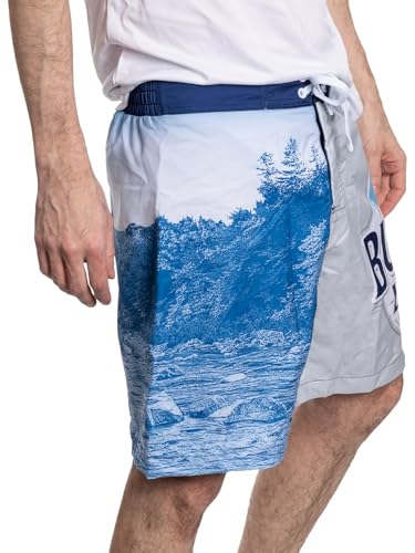Calhoun Busch Light Men's Mountain Logo Boardshorts3