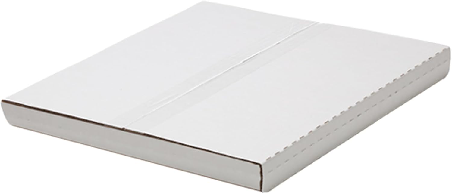 The Boxery 50 Pack – LP Strong Record Mailer Boxes | 12.5" x 12.5" x 1" | Height-Adjustable - Perfect for Mailing LP Records, Record Album Mailer, Album Box