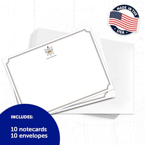 Image of Desert Cactus Sigma Gamma Rho 10 Pack Notecards SGRhos Poodles Divine 9 Stationery Cardstock Includes Envelopes Memo Party Thank You (Notecard Design A)