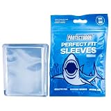 Protectodon Fundas para tarjetas comerciales Perfect Fit – Paquete de 100 – Fundas interiores transparentes de alta claridad para doble funda (paquete de 100)