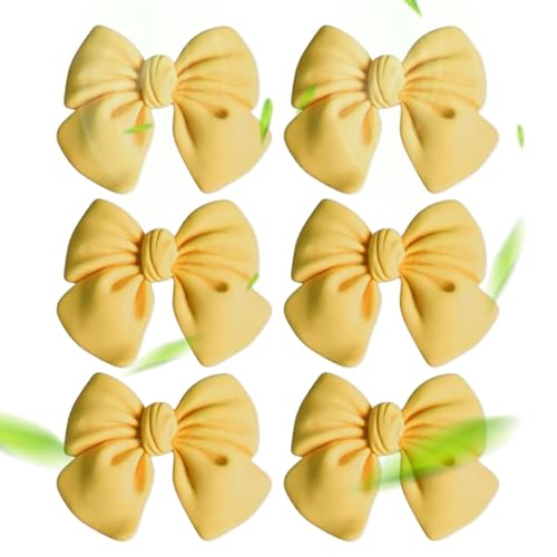 Car Vent Air Freshener, Portable Car Odor Eliminator, 1.38x1.18 inches Aromatherapy Fragrance with Bow Shape, Fresh Scent for Tr