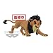 Disney - Characters Fluffy Puffy - Scar - 9 cm