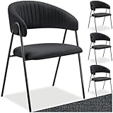 chaises pliantes usagees a vendre ACCOTOIRS ET DOSSIER CONFORTABLES – Grâce à leur design en forme de C et à leur dossier matelassé, ces chaises aident à maintenir une posture confortable, que ce soit pour un dîner prolongé ou en tant que chaise pour coiffeuse dans votre chambre. Elles se transforment en un fauteuil cosy pour des moments de détente autour d’une table ou dans un salon complet meuble moderne.