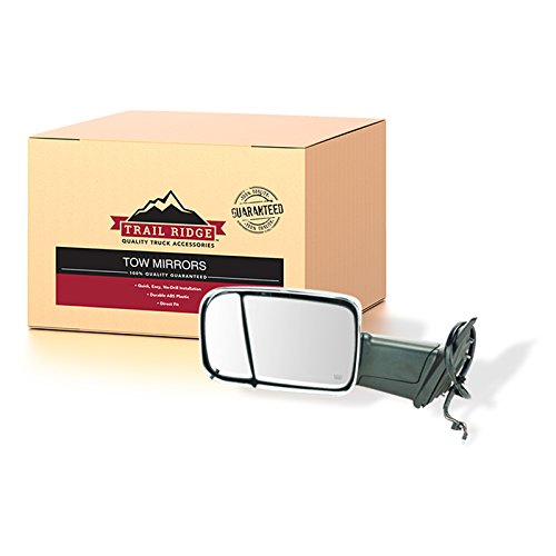Trail Ridge Tow Mirror Power Folding Heat Memory Signal LH for Ram