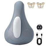 Salario Pelvic Floor Trainer - Pelvic Pulse is Suitable for Men and Woman Pelvics Floor Muscle Recovery, with 4 Modes, Quiet Design, USB-C Rechargeable Men Pulse Home Fitness Device (Grey)