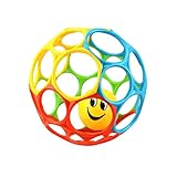 ♊Haga feliz a su bebé: entrene la capacidad de coordinación de los ojos y las manos del bebé para desarrollar la imaginación creativa. El diseño de múltiples orificios fomenta el alcance, agarre y transferencia de una mano a la otra. Baby soft handbell también se puede utilizar como mordedor, máquina musical de aprendizaje temprano, sonajero.