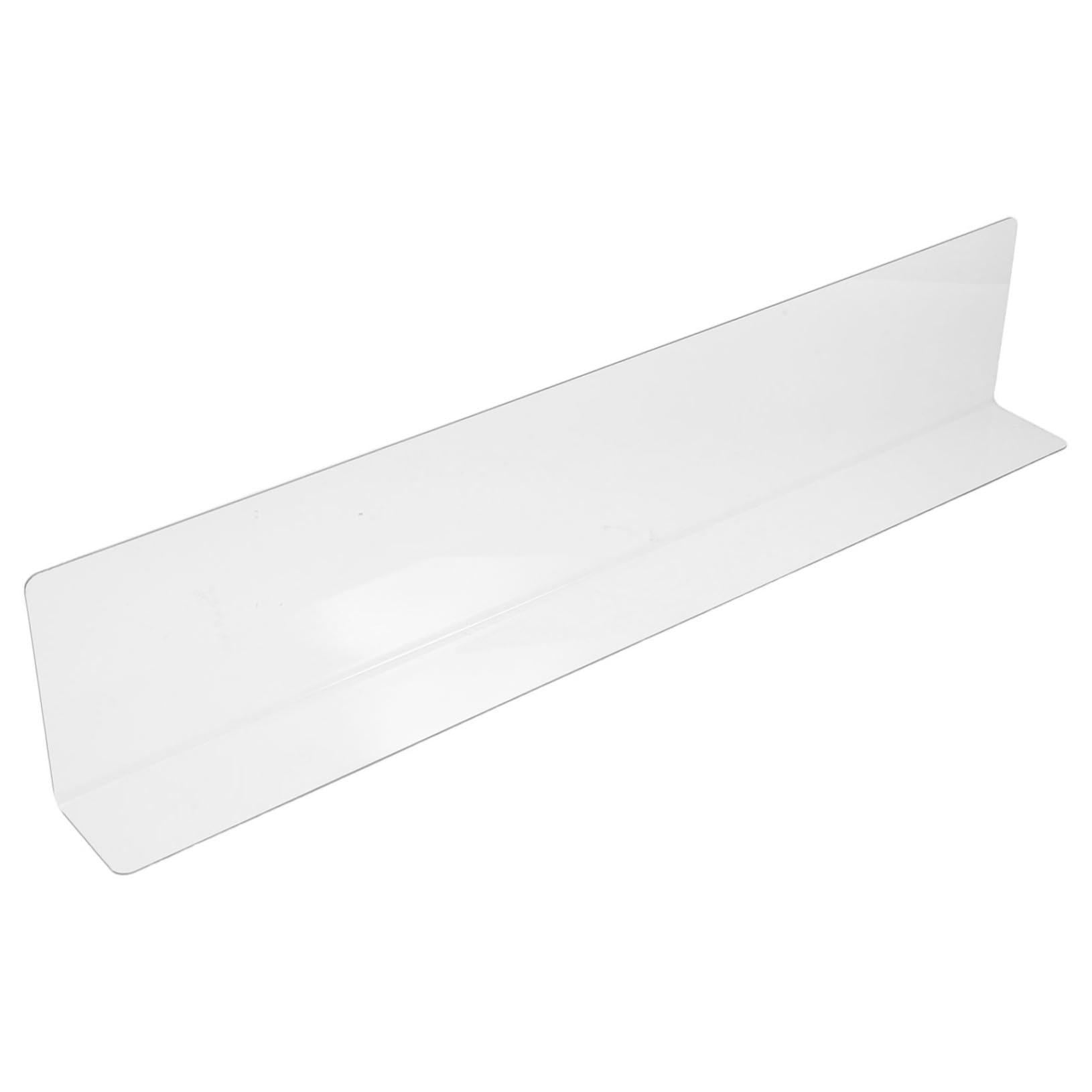 PENIKOKO 40.00 X 8.00 X 4.00 Cm Splash Guard for Kitchen Sink Area Sink Back Splash Guard for Bathtub Corner and Shower Waterproof Water Board Easy Install