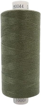 Moon Thread Olive Spun Polyester Sewing Thread - 1000M : Amazon.co.uk ...