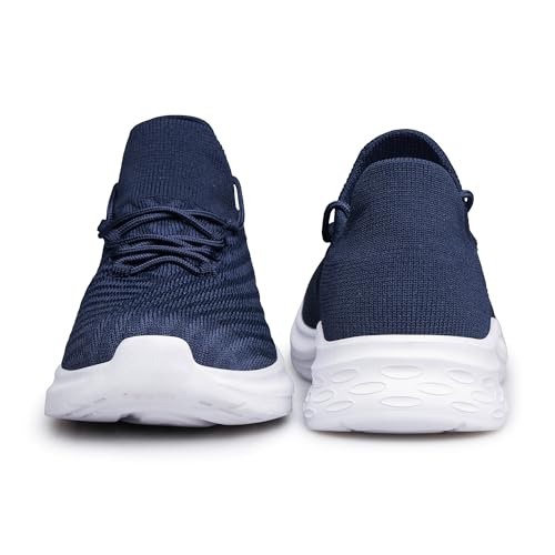 Image of vibdiv Men's Lightweight Sneakers Breathable Casual Walking Shoes Comfortable for Daily Work Gym Travel