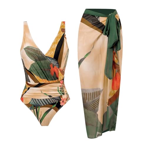 Women's elastic swimsuit, beach dress made elastic material, swimsuit piece for swimming Multicolor