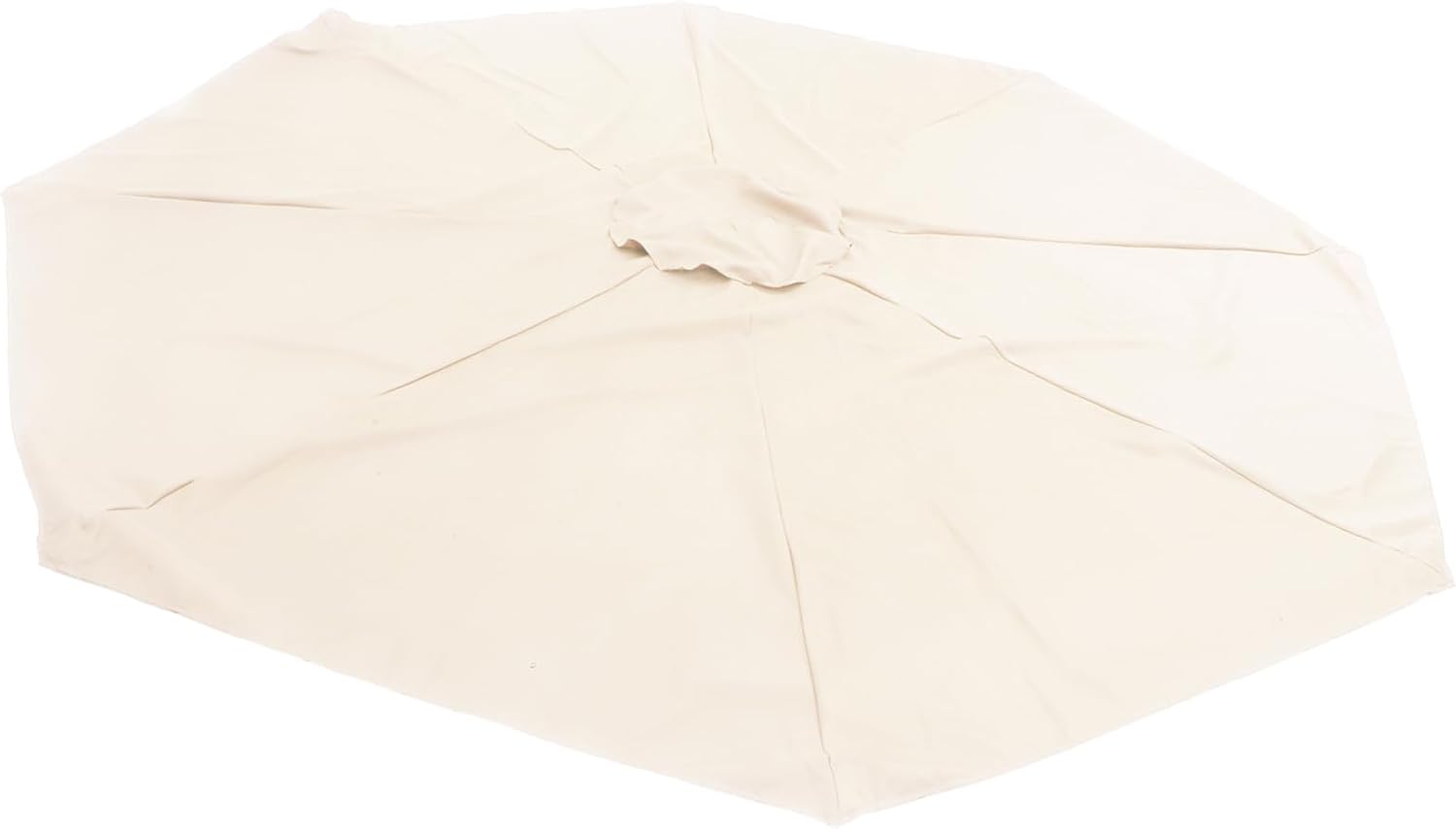 Toyvian Patio Umbrella Canopy Replacement and Uv Protective Canopy for Outdoor Umbrella Cloth for Daily Use Garden Deck Pool and Beach