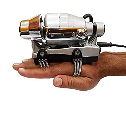 ALISHBA Pro Silver Powerful Double Speed Floating Action for Body, Head & Finger Massager, Corded Electric, Full Body Massager