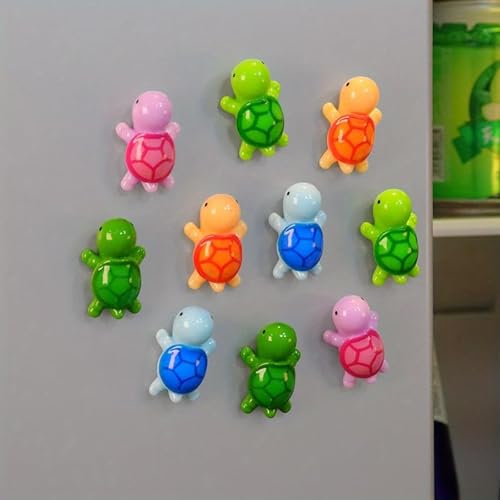 Imanes Decorativos Tortuga de Mar Kawaii 8 Piezas miniatura 4
