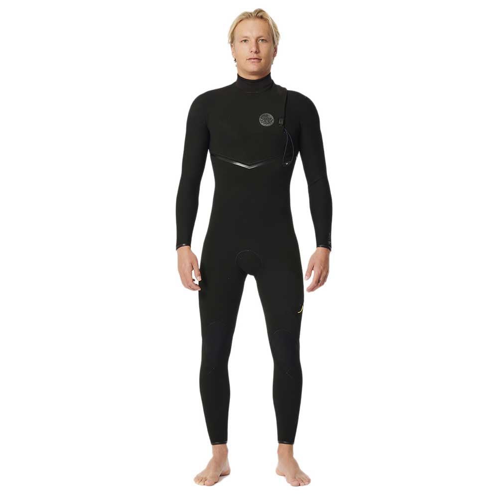 Rip Curl Mens E-Bomb 5/3mm Zip Free Wetsuit 14SMFS - Black