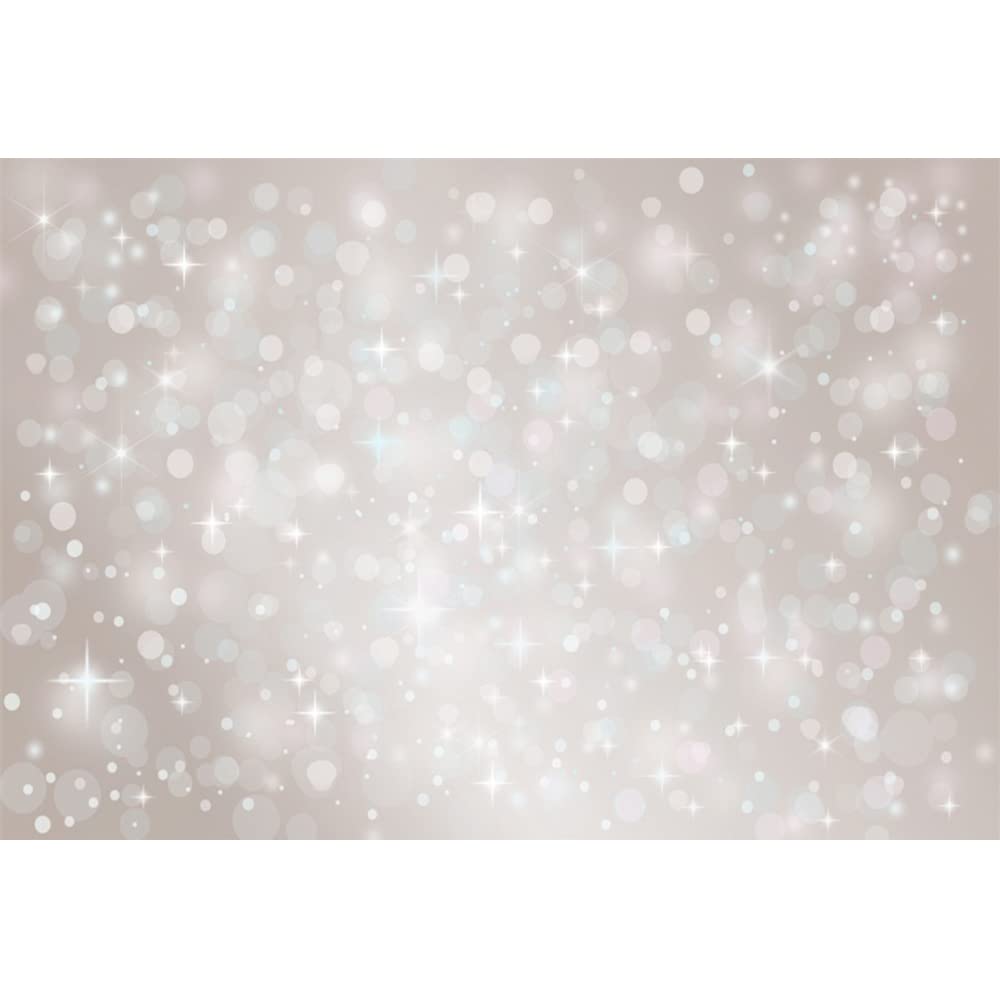 YongFoto 4,5x3m Vinile Sfondo Fotografico Bokeh Halos Glitter Paillettes Sparkle Spot Romantico Fondale Foto Festa Bambini Boby Nozze Adulto Partito Studio Fotografico Puntelli