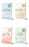 Twisted Love Games Hate Lies set: Special editions with a beautiful shiny cover! Four books in one set, discover the addictive world of the Twisted ... readers obsessed, a viral TikTok sensation!
