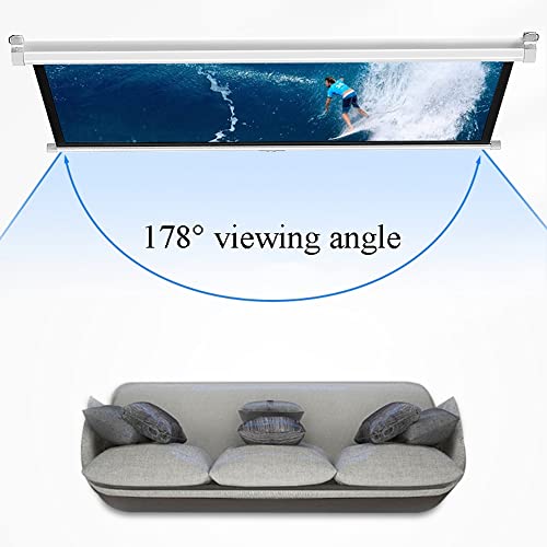 Pantalla Retráctil para Proyector 60 pulgadas 4:3 miniatura 3
