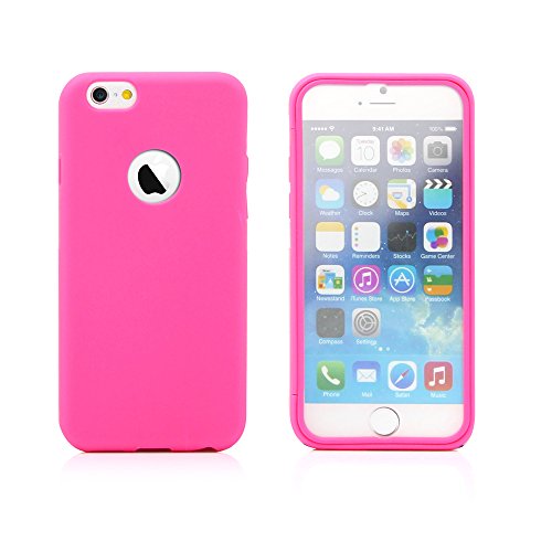 Coque iPhone 6 Trenro rose pour éviter les bris d'écran avec sa protection intégrée