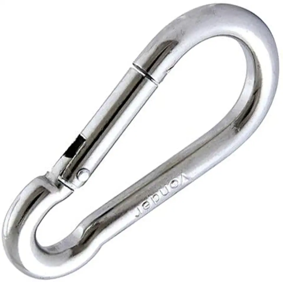 Mosquetão 10 cm Academia Profissional Suporta 350kg