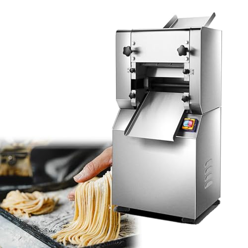GESAIDES Electric Noodle Making Dough Roller Pasta Dumpling Skin Maker