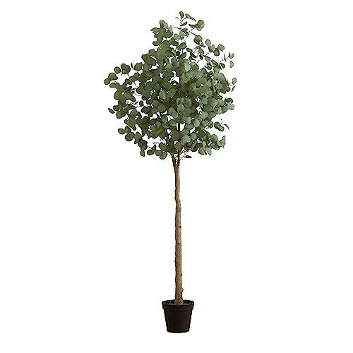 Nearly Natural 7ft. Artificial Eucalyptus Tree