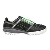 Diadora Brasil Sala Turf Shoes (Black/Green/White, US Footwear Size System, Adult, Men, Numeric, Medium, 7.5)