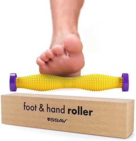 Foot Massage Mat | Best for Plantar Fasciitis, Arch Pain, Myofascial Pain Syndrome, Deep Tissue Massaging, Stress Relief, Shiatsu, Acupuncture, Reflexology, Neuropathy