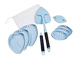 GLASS MAX PRO Home Glass & Surface Cleaning Tool, Clean Hard-To-Reach/Tight Corners/Large Mirror,...