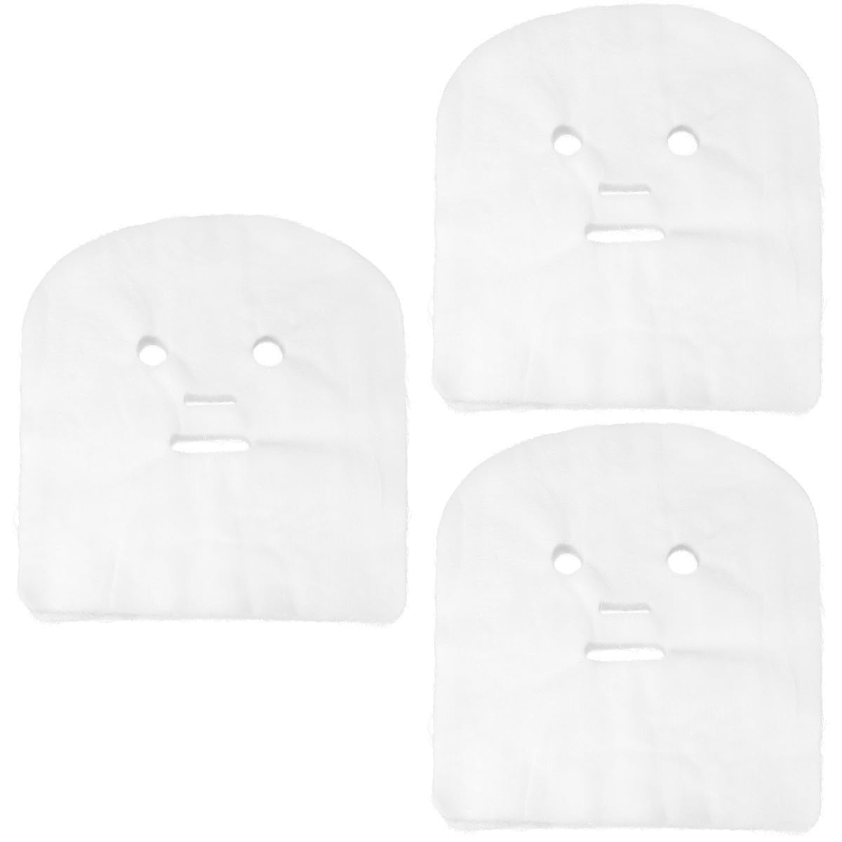 Healeved 300piezas De Algodón Para Salón De Máscaras Faciales y Transpirables Para Profesional y Doméstico