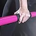 Dip Bar Station for Home Workout: BodyRock Challenger Exercise Bars for Dips & Calisthenics - Parallette Equipment to Build Core Strength, Balance & Tricep, Arm & Shoulder Muscles - 2 Bars (PINK)