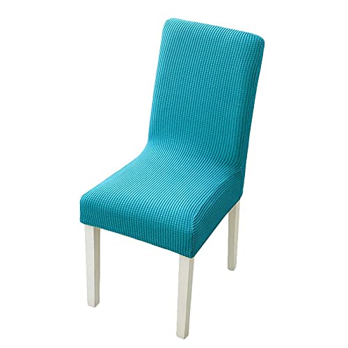 1/2/4/6Pcs Household Solid Chair Cover Spandex Stretch Wedding Banquet Dining Office Banquet Chair Cover A9 1Pc #TOP4