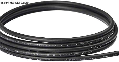 Superbat Hd Sdi Cable Blackmagic Bnc Cable, Din 1.0/2.3 To Bnc Male Cable (Belden 1855A) - 1Ft/3Ft/5Ft/10Ft/15Ft - For Blackmagic Bmcc/Bmpcc Video Assist 4K Transmissions Hyperdeck Kameras #TOP3