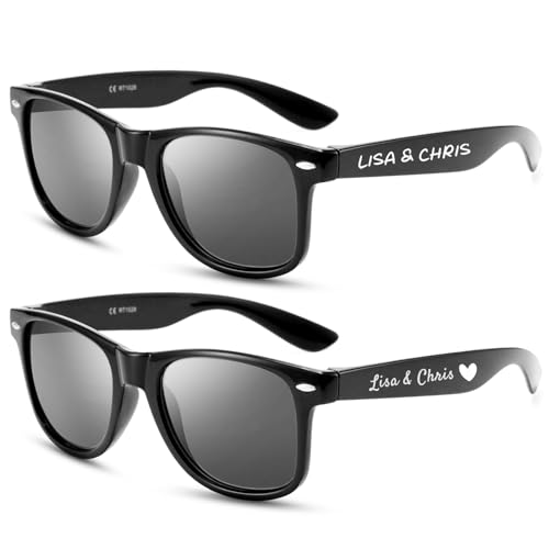 Personalized Sunglasses Wedding Favors Bulk Custom Bachelorette Party Groomsmen Bridal Gift Sun Glasses Shades