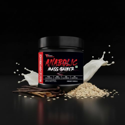 Image of Anabolic Mass Gainer, 500g, Creamy Vanilla