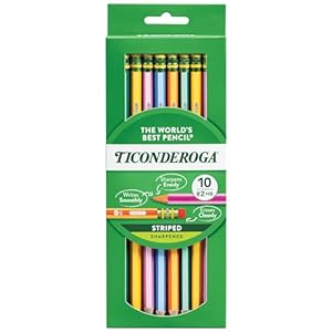 Ticonderoga X13910 Striped Wooden-C...