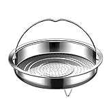 conteneur 20 pieds occasion le bon coin Design surélevé et stable Panier vapeur universel en acier inoxydable 304 avec poignées et pieds 20 cm