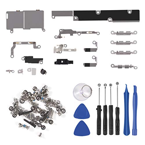 Image of Inner Parts Replacement Kits for iPhone Xs, Including Internal Bracket Replacement Parts, Full Screw Set and Repair Tool Kit (for iPhone Xs)