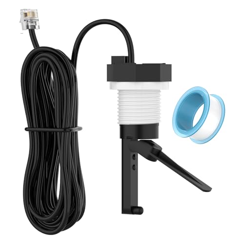 Hoodutric Flow Switch GLX-FLO-RP for Hayward Goldline Aquarite Salt System Pool Flow Sensor Suitable Aqua Rite Swimming Pool Salt Cell and Chlorine Generator with 15ft Cable