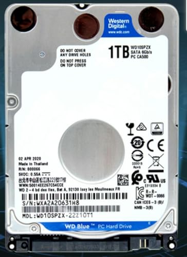 Image of For 1Tb Notebook Sata 6 0 Gb Hard Disk 10SPZX 7Mm5400 To 64M1Tb Computer Game Black Blue Disk