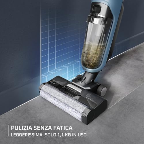 Rowenta X-Clean 2, Lavapavimenti Senza Fili, Aspira E Lava, Auto-Pulizia, Fino A 35 Minuti Di Autonomia, Con Accessori Inclusi, GZ2271 - 4