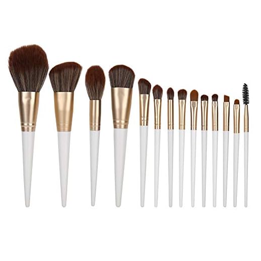 【 】Ögonmakeupborste Makeupborste kit Ögonskuggborste Makeupborste Bärbar kosmetisk borste Korrigerande borste för smink Boutique de