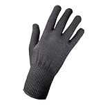 EDZ Merino Wool Thermal Liner Gloves - Black, S