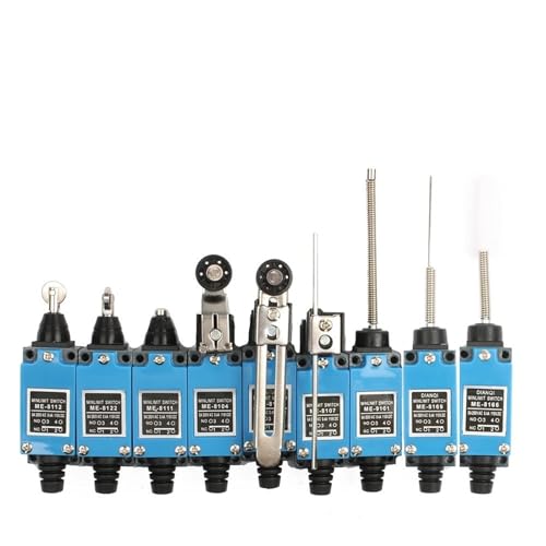 Interruptores de límite giratorios ME-8111 de CA 250V y contactos NC NO, pack de 5