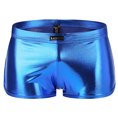 Boxer ultra fino transpirable sexy U bolsillo convexo Boxer sexy de baja cintura plana sensual bolsa cintura elástica ajustable para intimidad pareja suave sensual cómodo estilo bajo aumento sexy