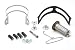 Mivv Y.045.LXB YAMAHA MT-07 2014 > ESCAPE COMPLETO 2X1 GP STEEL BLACK