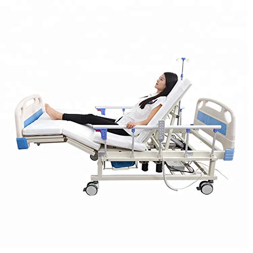 Electric Adjustable Bed with Remote Control - Bariatric Turn-Over for Hospital and Home Use